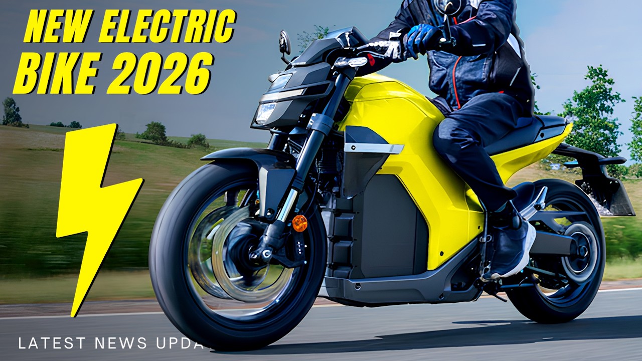 2026 Electric Motorcycles: 7 New Models Revealed