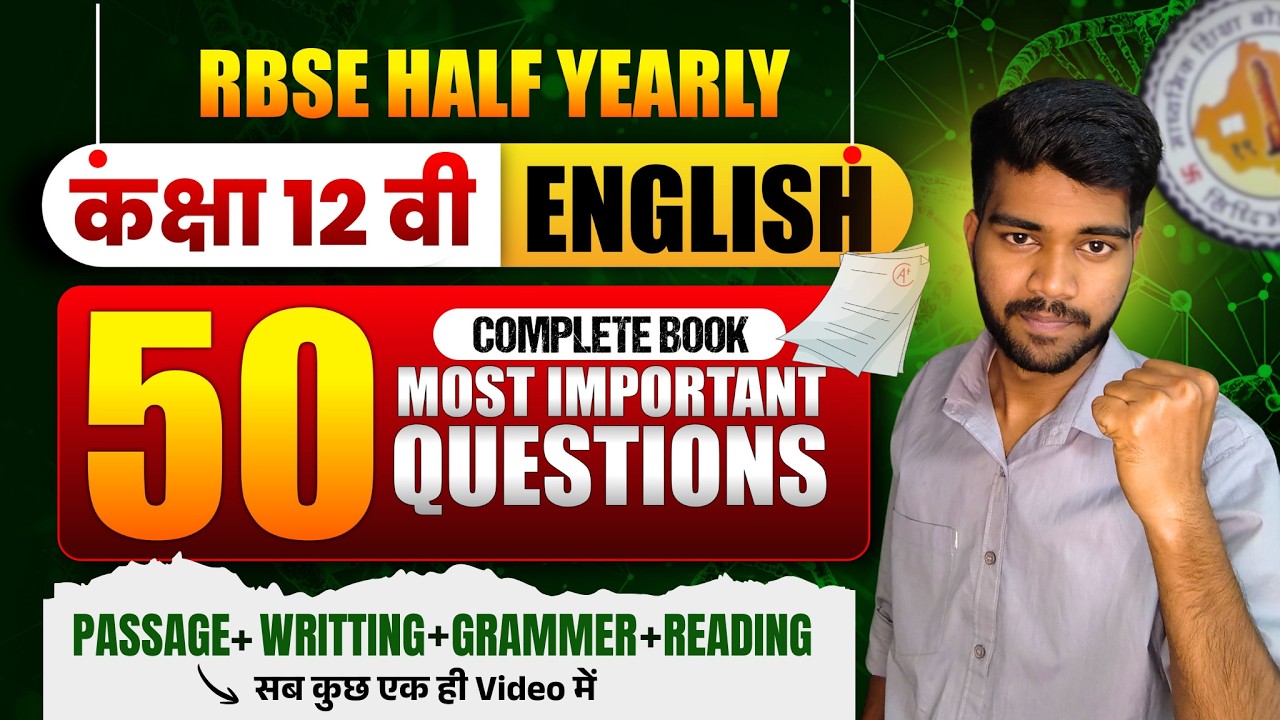 Class 12 English Half-Yearly Exam: Last-Minute High-Yield Strategy