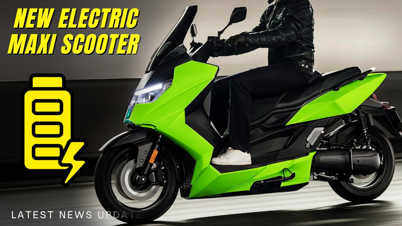Top 10 Electric Maxi Scooters: 2024 Innovations & Performance