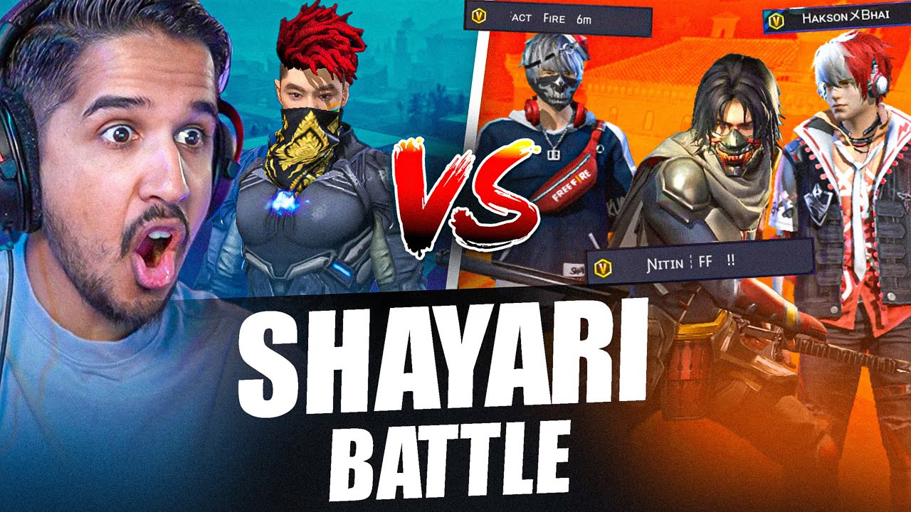 Gaming Creators' Poetry Battle: Inside Free Fire Community Roasts