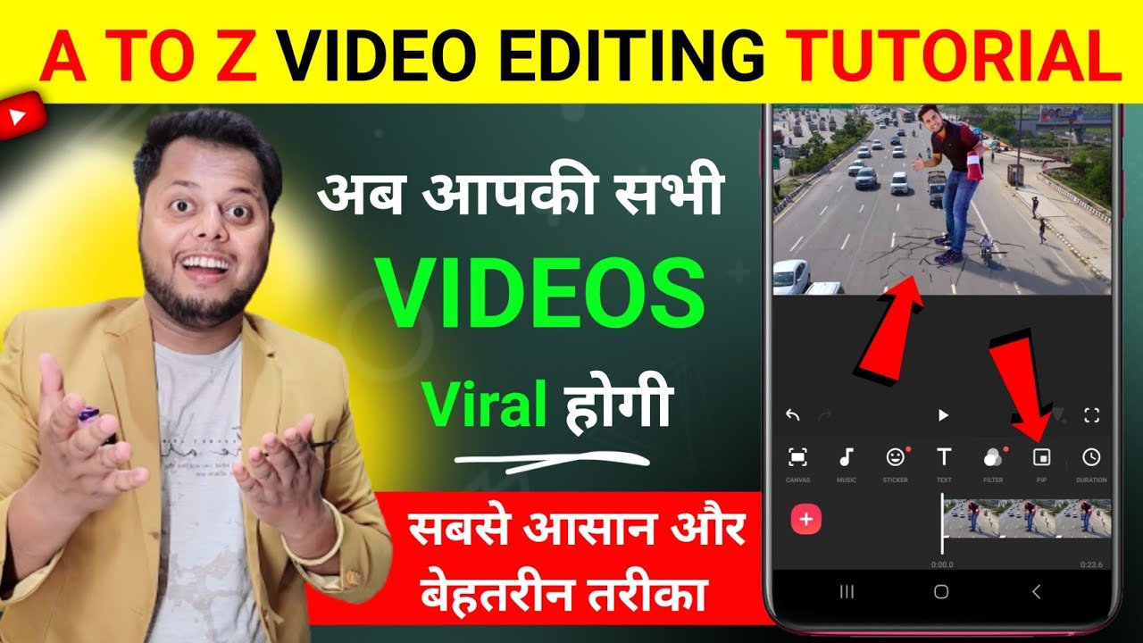 title：How to Edit YouTube Videos on Smartphone Like a Pro (Free App)