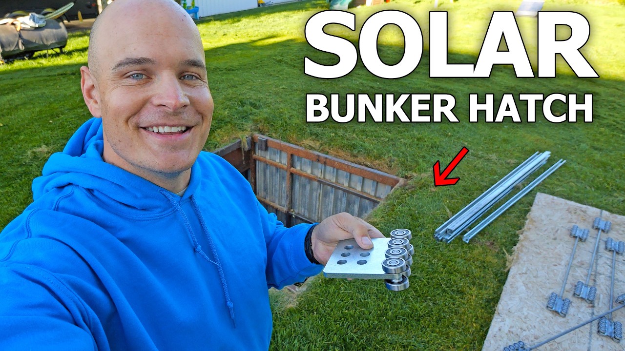 DIY Solar Bunker Hatch: Secure Underground Power Solution