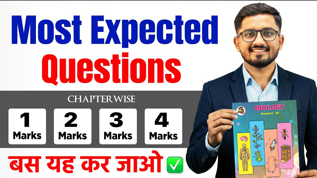 CBSE Class 12 Biology 2026: Most Expected Questions & Chapter-Wise Strategy