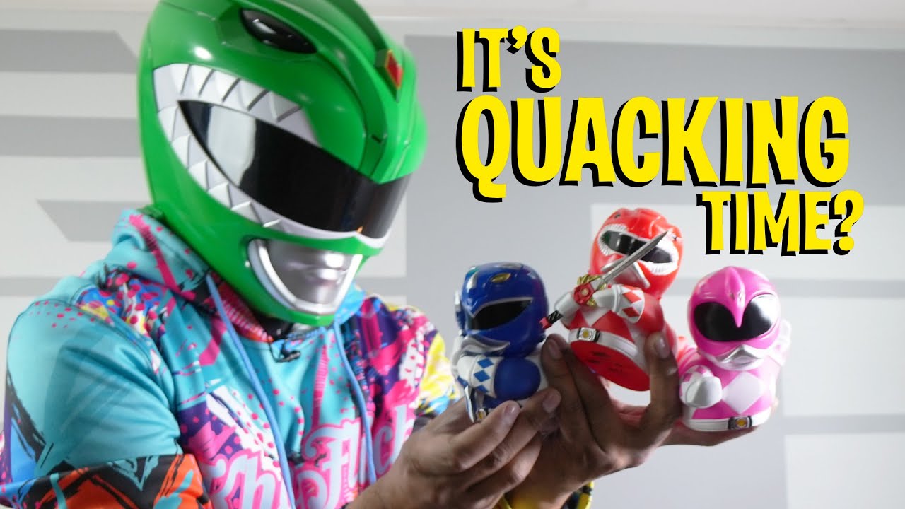 Power Rangers Tubz Review: Red, Blue & Pink Unboxed