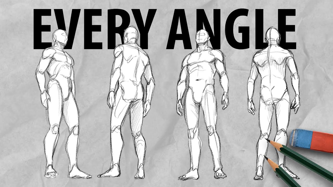 Master Body Drawing: Back, Side & Perspective Angles Guide