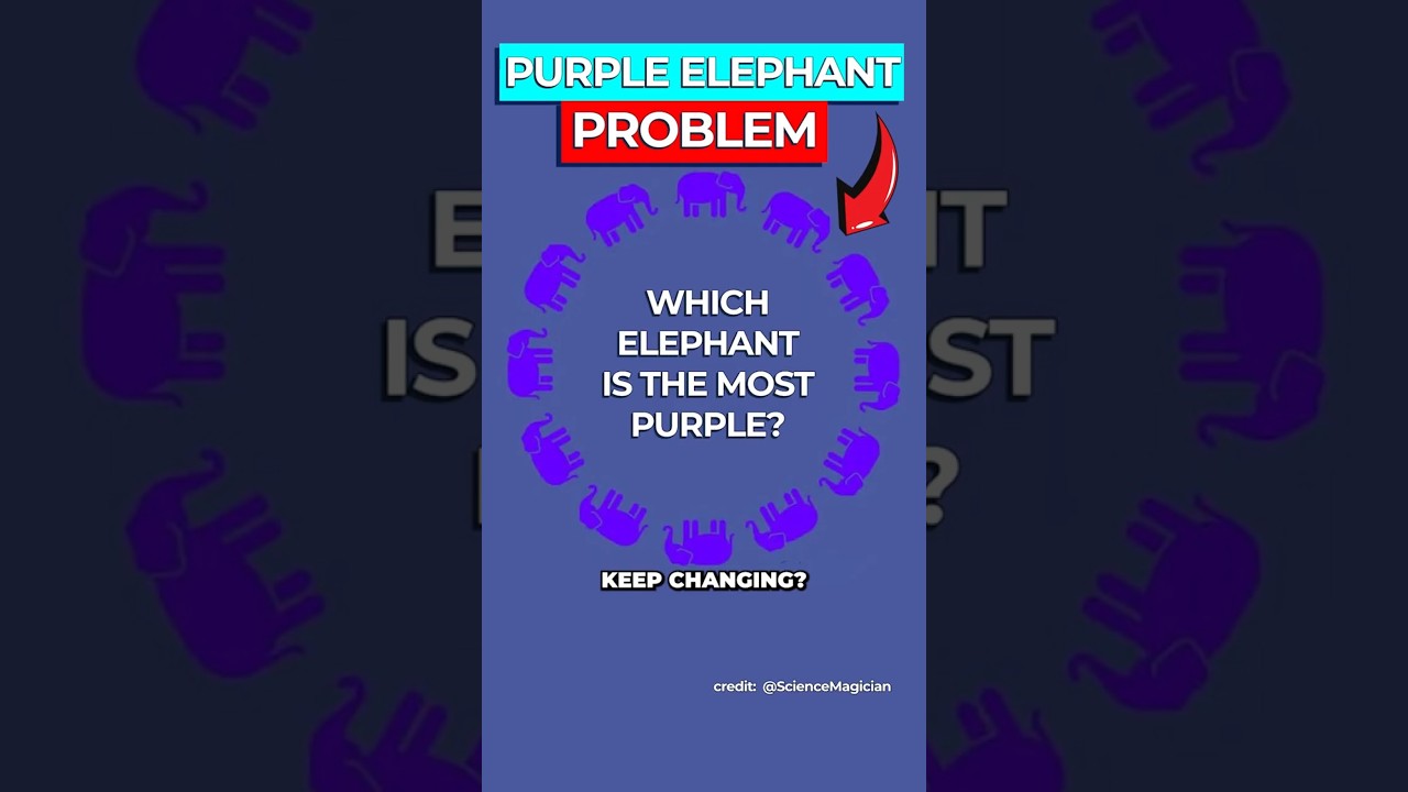 Why Identical Elephants Look Different Colors: Neuroscience Explained