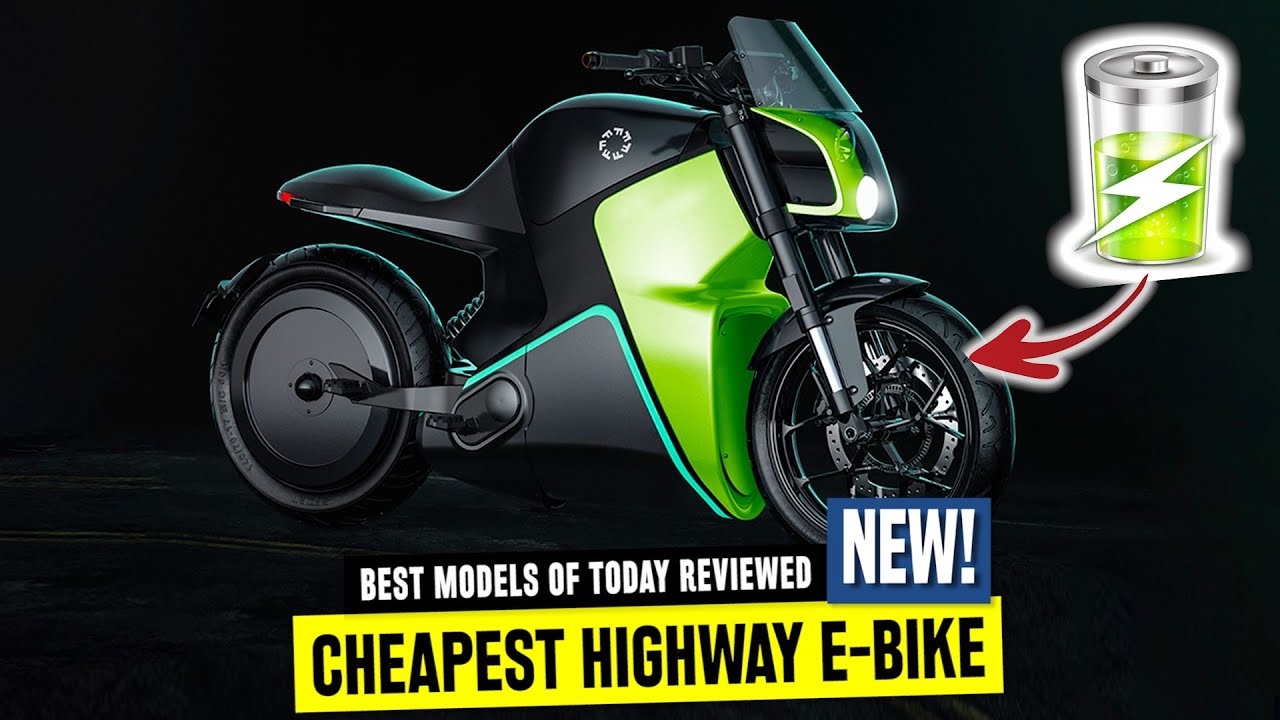 Top 8 Affordable Electric Motorcycles Hitting 80+ MPH (2024)