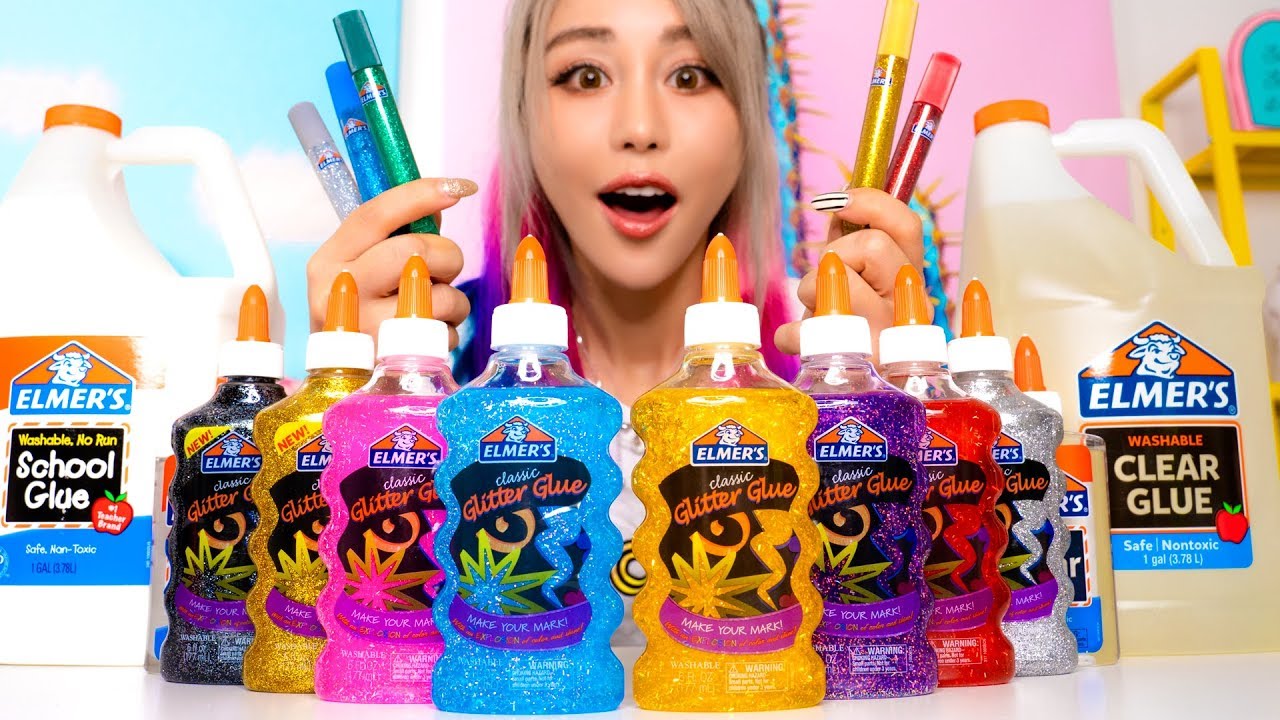 How Mixing Glues Creates Unique Slime Colors