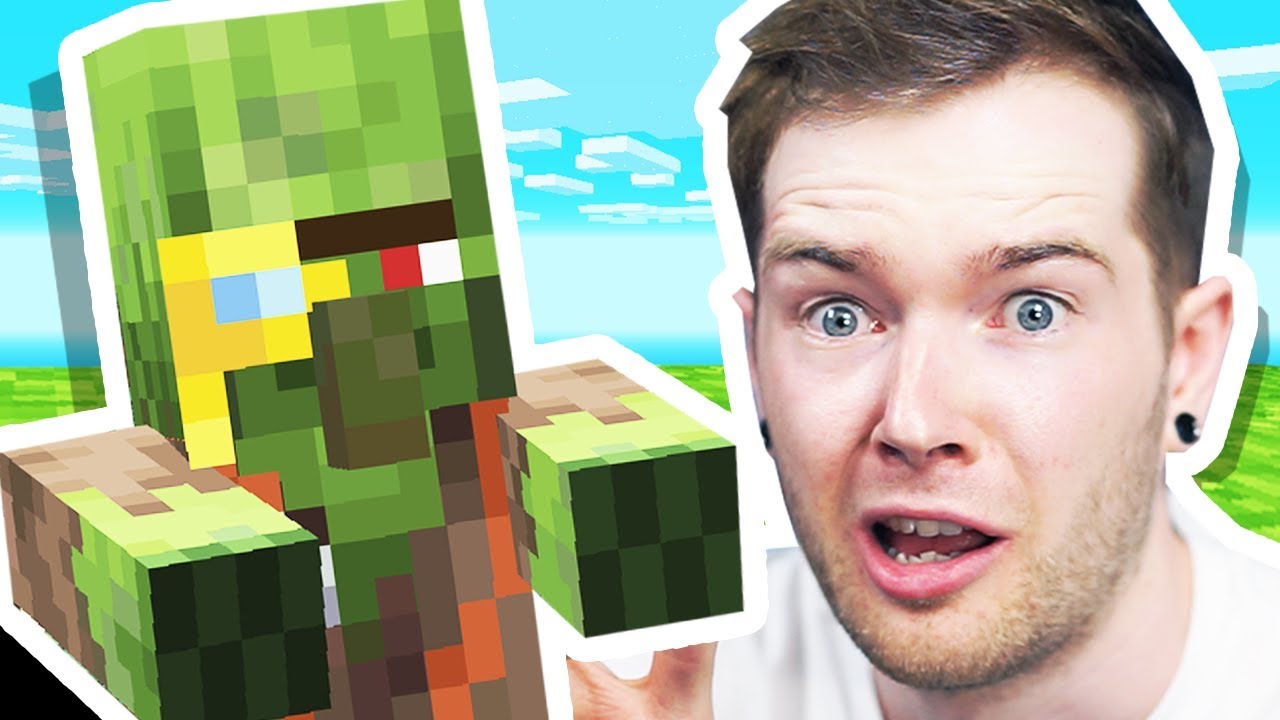 Build Automatic Carrot Farm & Cure Zombie Villager