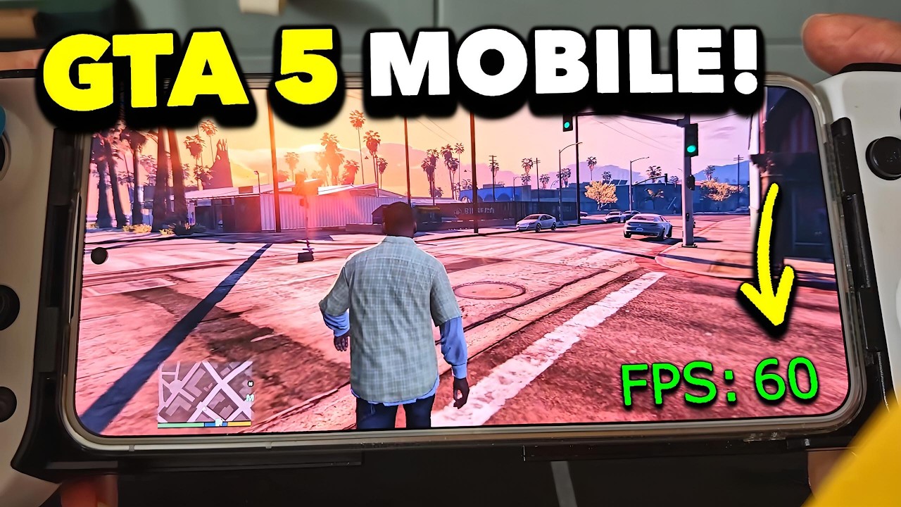 Play GTA 5 on Phone: Real PC Emulation, No Cloud Needed