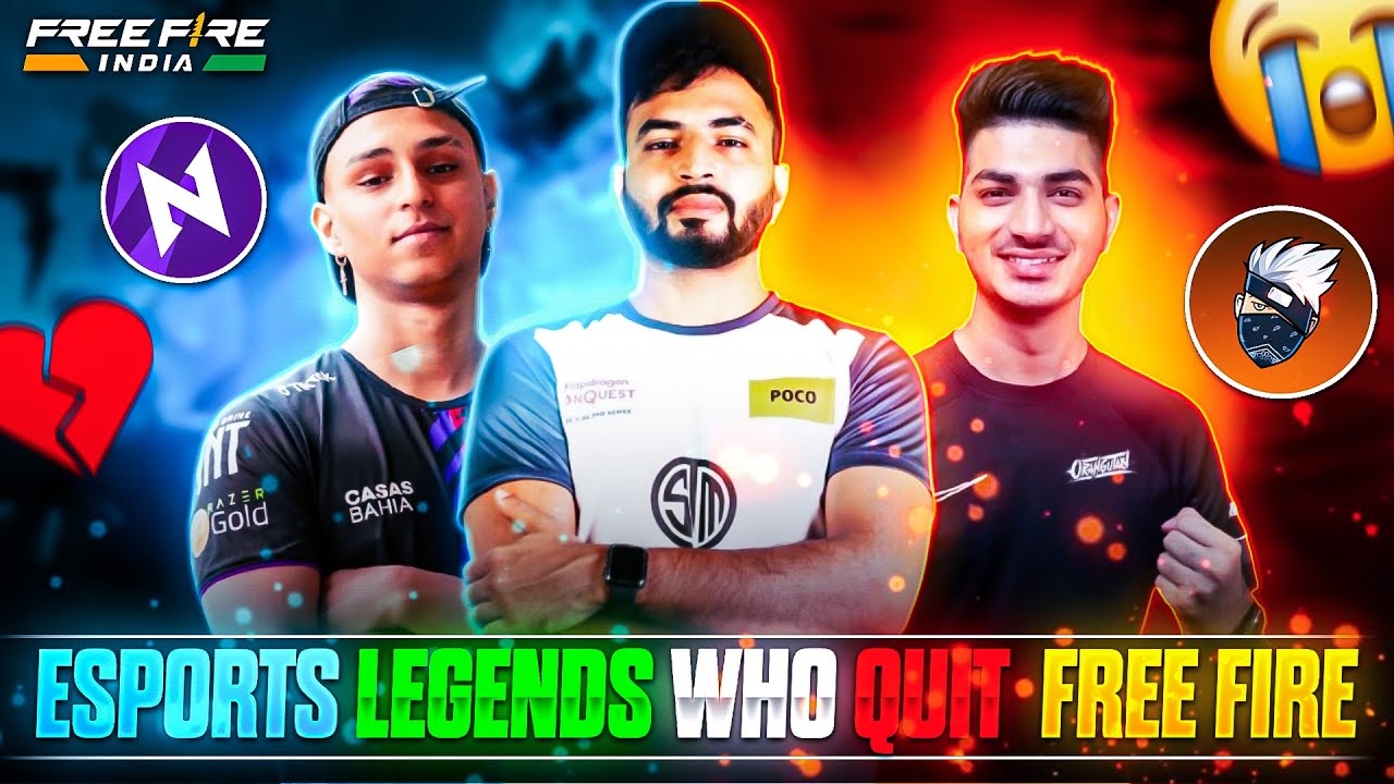 Top 10 Retired Free Fire Esports Legends & Their Untold Stories