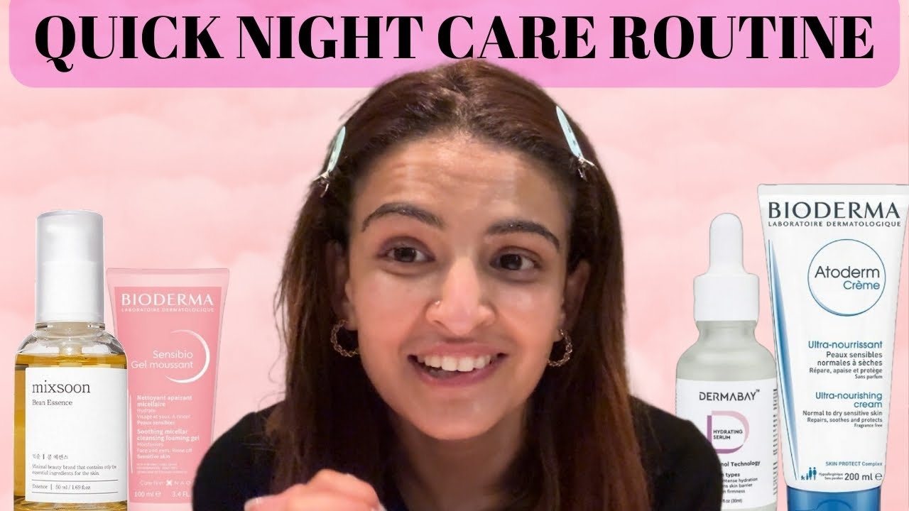 Gentle Makeup Removal & Hydration Skincare Routine for Dry Skin