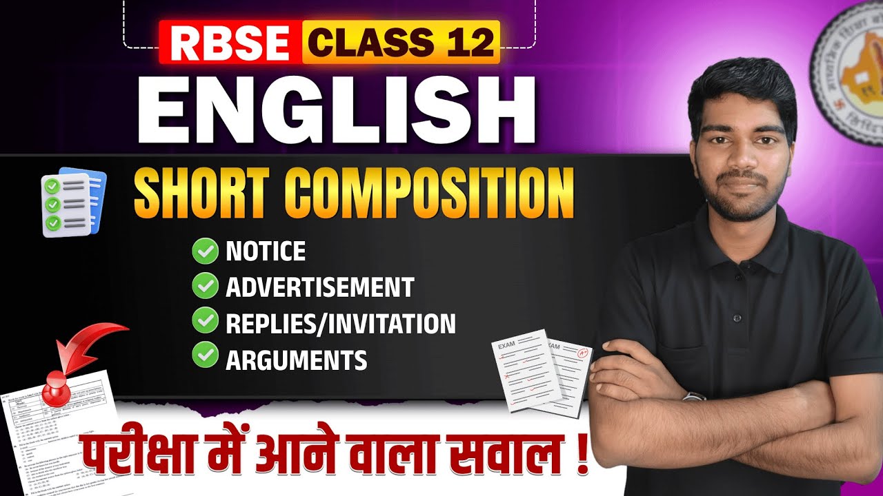 Master Class 12 English Short Composition: Formats & Examples