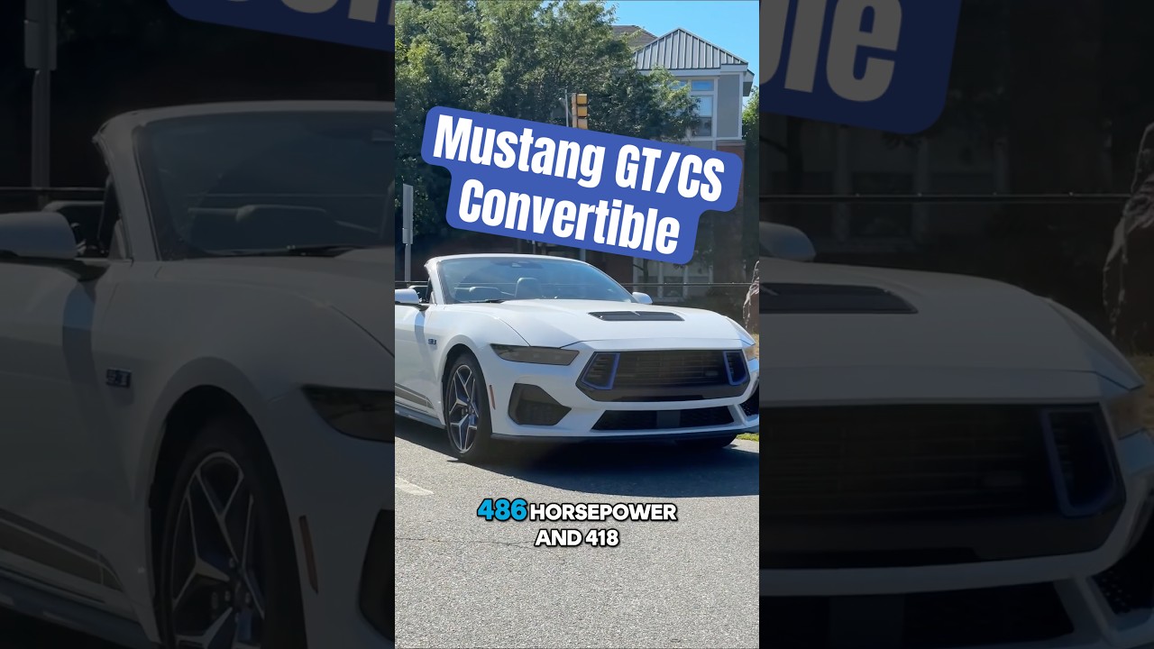 Ford Mustang GT Premium Convertible Review: Ultimate V8 Thrills