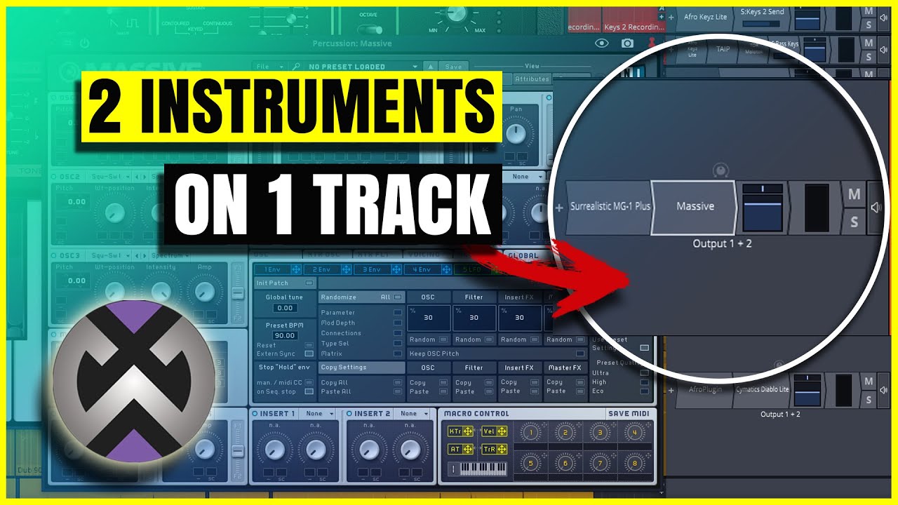 How to Use Multiple Instruments on One Track in Waveform