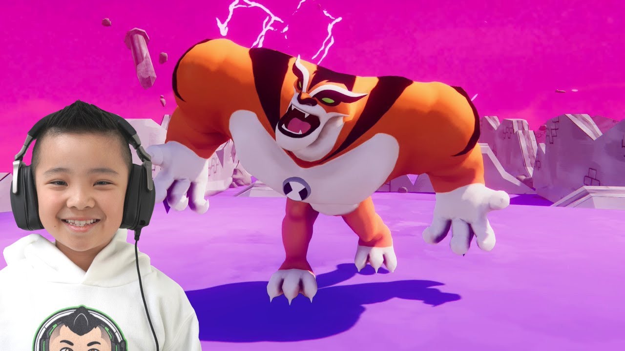 Master Ben 10 Diamondhead Moves & Void Portal Puzzles