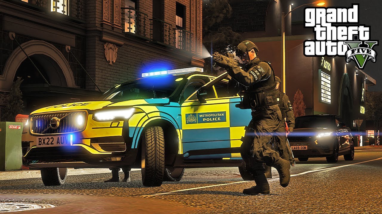 Chaotic Night Patrol: GTA Police Simulator Gameplay & Mod Showcase