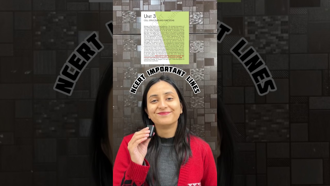 NCERT Cell Biology Essentials: Reductionist Approach & Ramachandran for NEET 2025