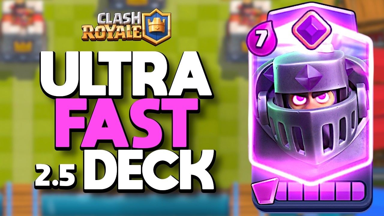 Master the 2.5 Elixir Mega Knight Cycle Deck for Trophy Records