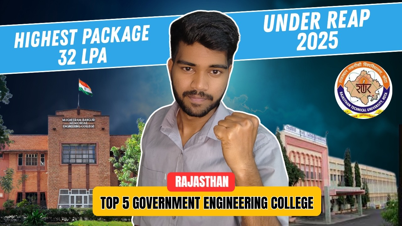 Top 5 REAP Engineering Colleges Rajasthan: Cutoffs & Placements