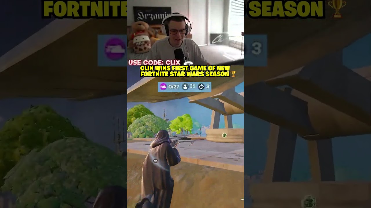 Clix's New Fortnite Season Strategy: First Win Map Breakdown
