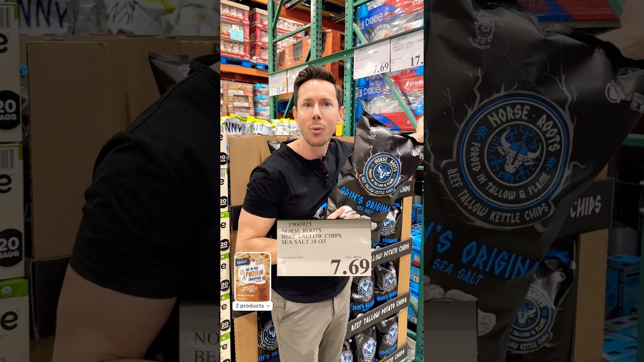 New Costco Finds: Tallow Chips, Smoothie Blends & More (Bobby Approved)