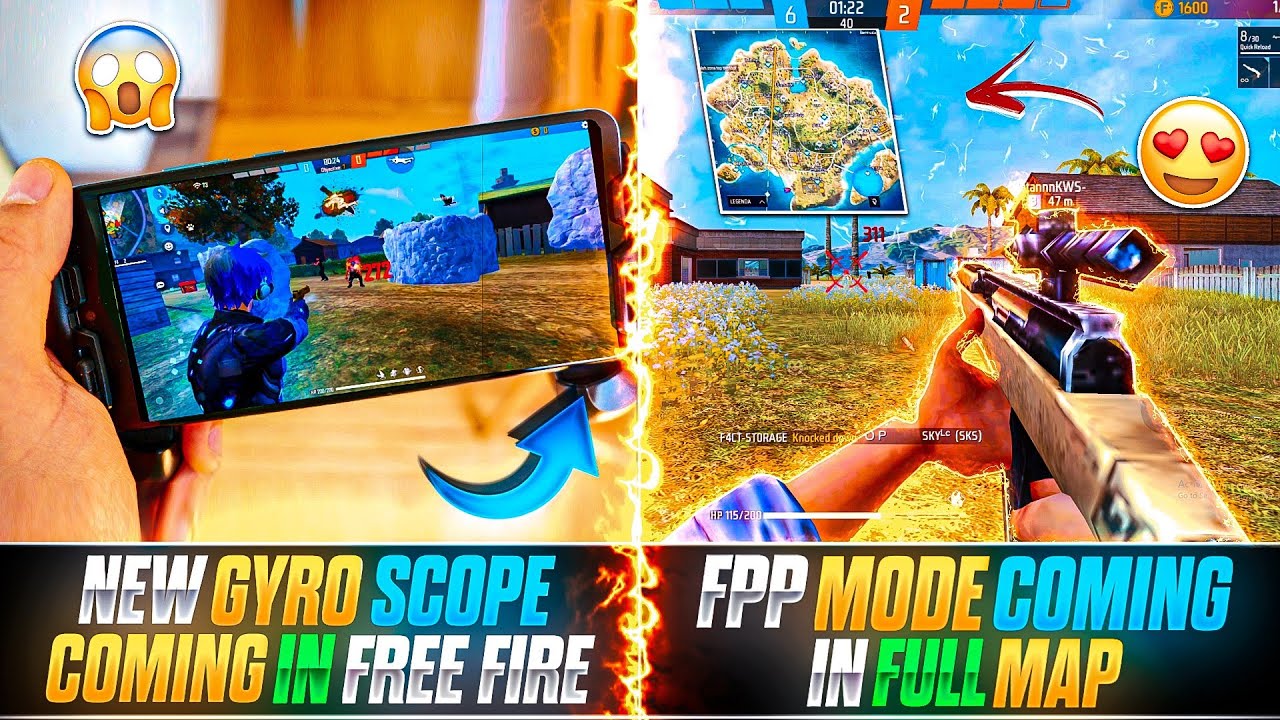 Free Fire 2024: Gyroscope, FPP Mode & Vehicle Shooting