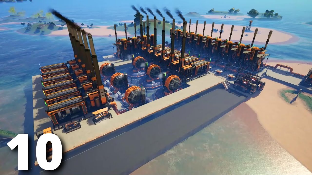 Efficient Satisfactory Tier 6 Progression: Oil, Jetpacks & Trains