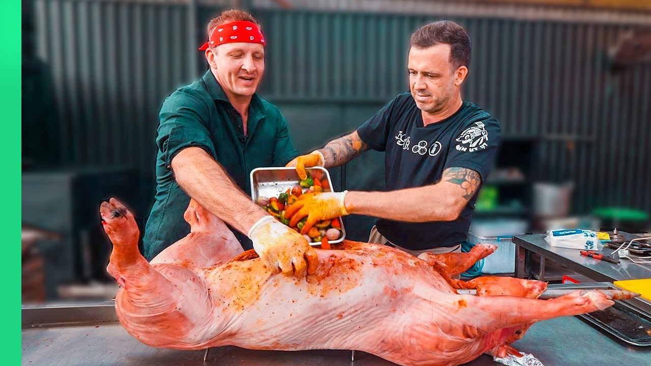 Ultimate Extreme Turducken: 8-Bird Pig Roast Masterclass