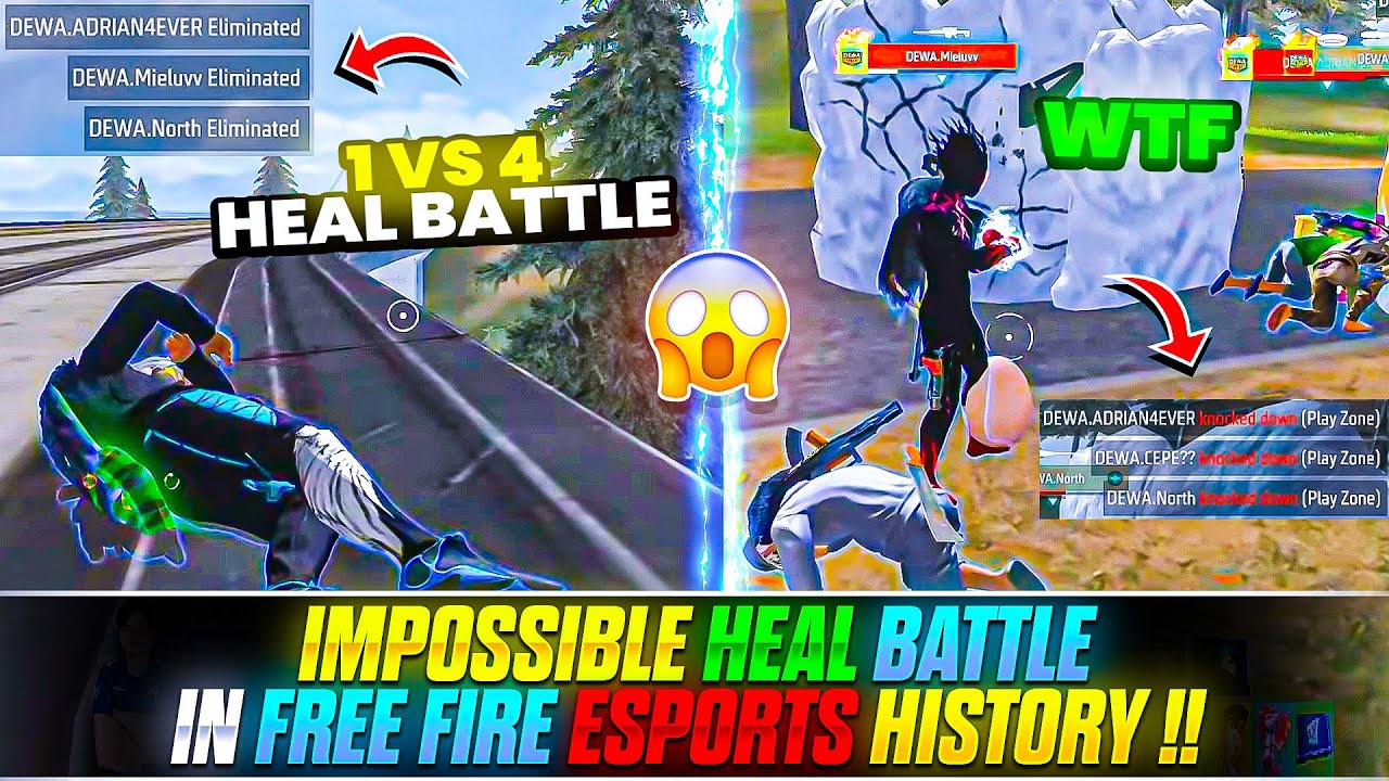 Free Fire Heal Battle Tactics: Solo Squad Elimination