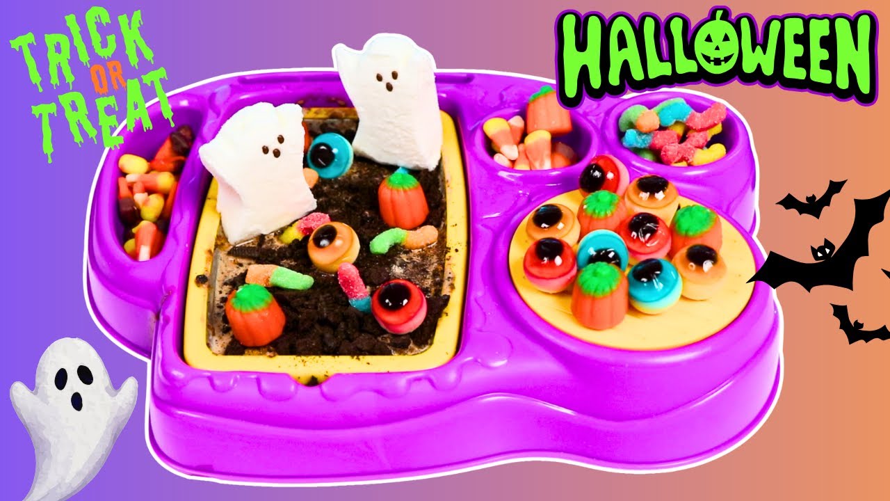 Magic Halloween Ice Cream in 5 Minutes (Tray Method)
