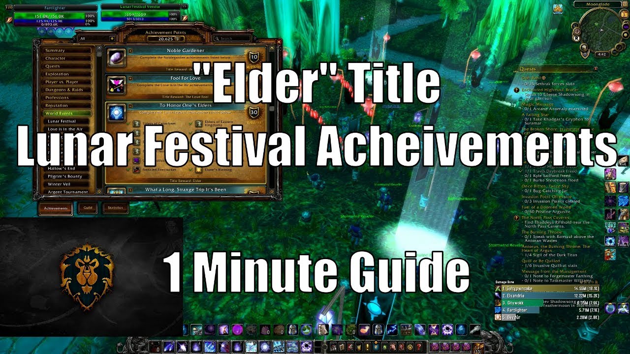 Elder Title Guide: Complete WoW Lunar Festival in 3 Hours