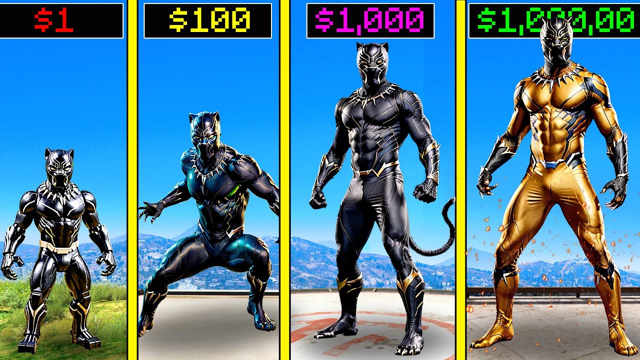 GTA5 Black Panther Suits: Ultimate Money Guide