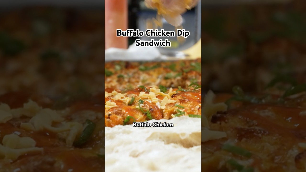 Buffalo Chicken Dip Sandwich Recipe: Chef's Pizza Bianca Method