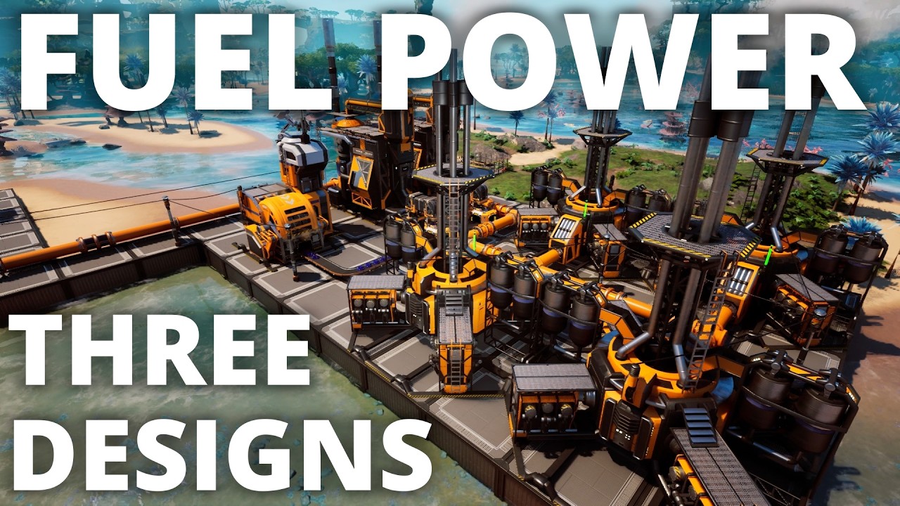 Satisfactory Fuel Power Guide: Build & Scale Efficient Plants