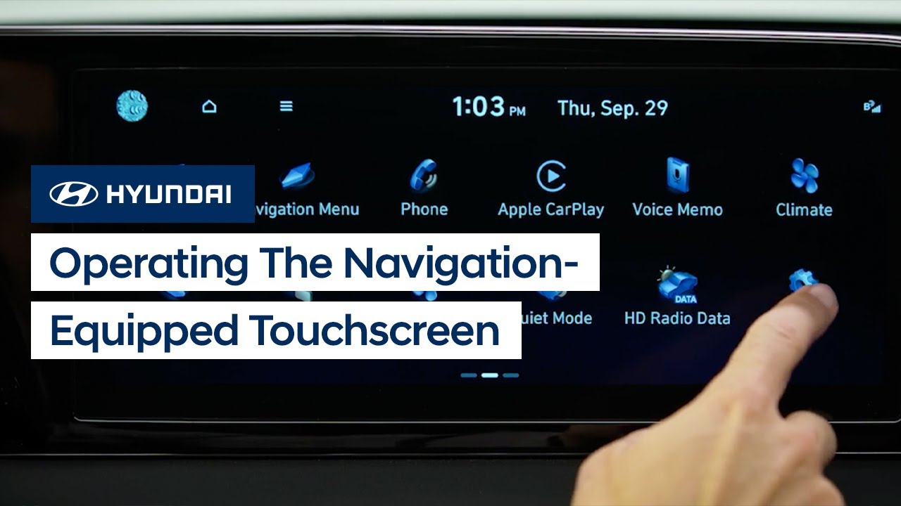 Master Your Hyundai Touchscreen: Navigation & Setup Guide