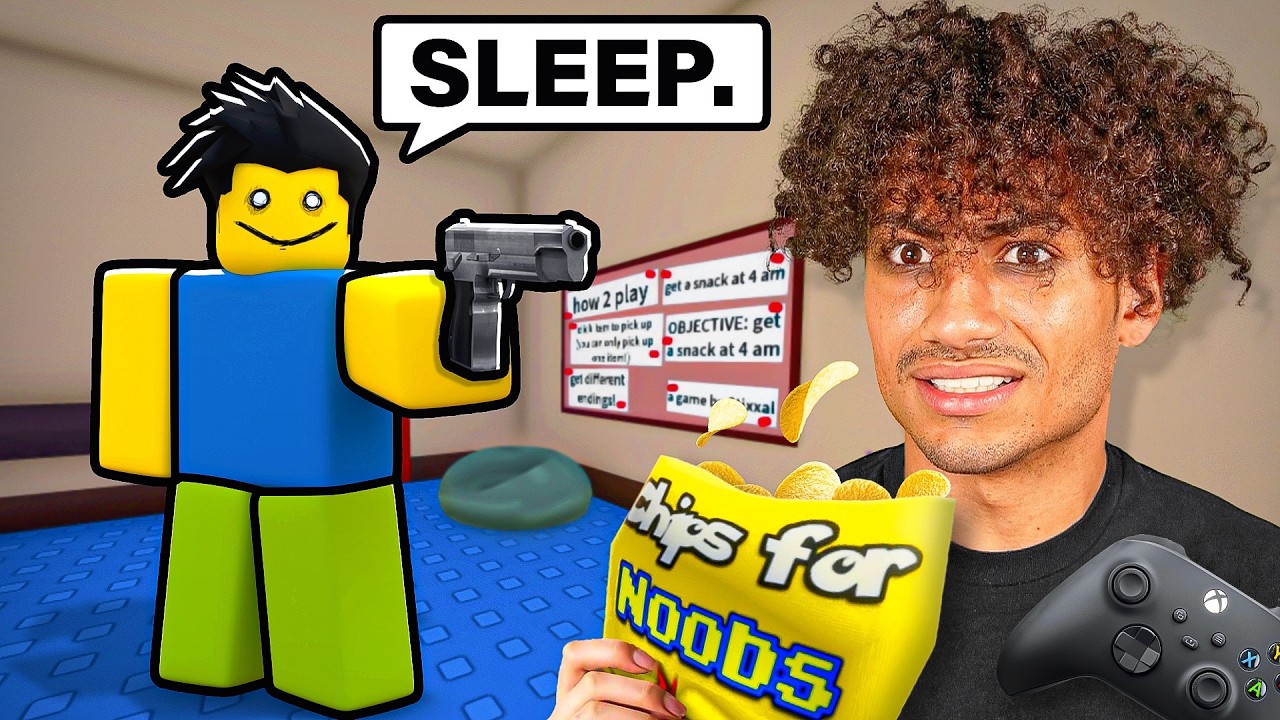 All 9 Endings in Roblox Get a Snack at 4AM