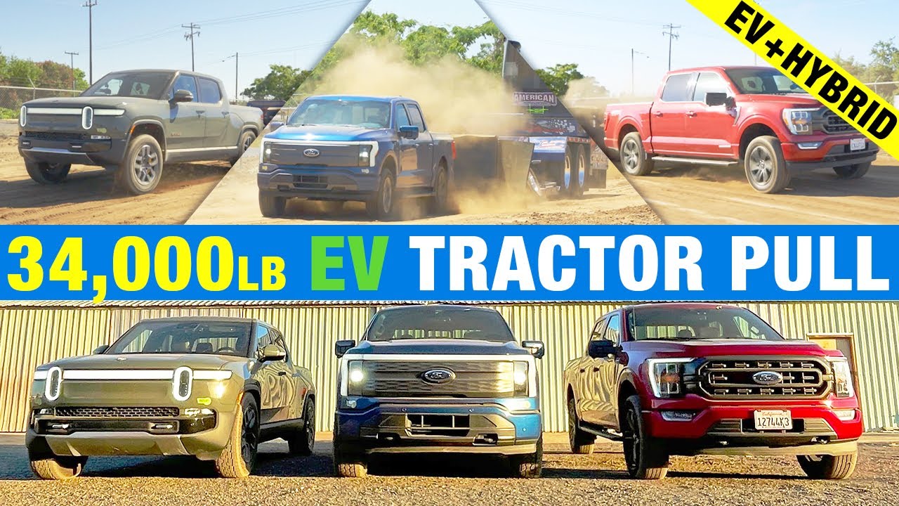 Rivian vs F-150 Lightning Tractor Pull Results & Analysis