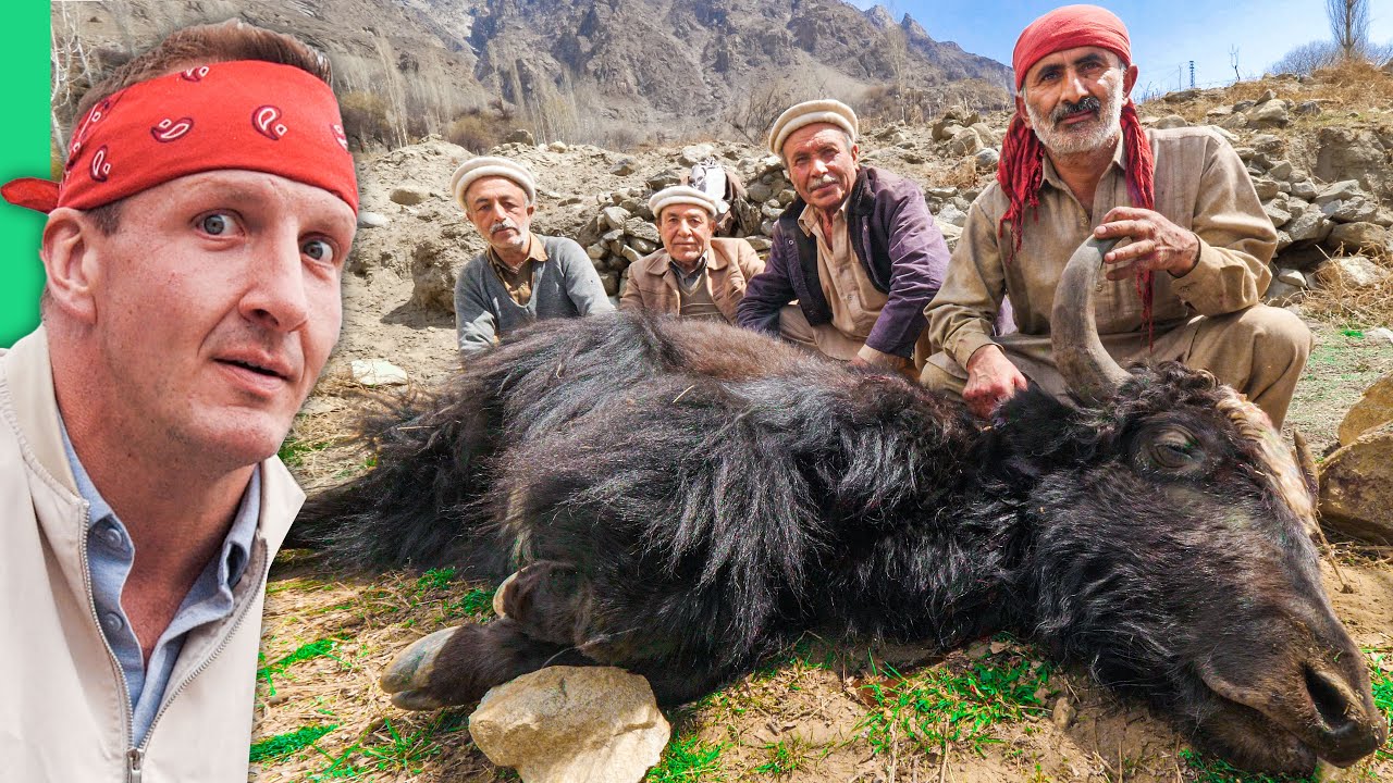 Traditional Yak Cooking in Pakistan's Hunza Valley