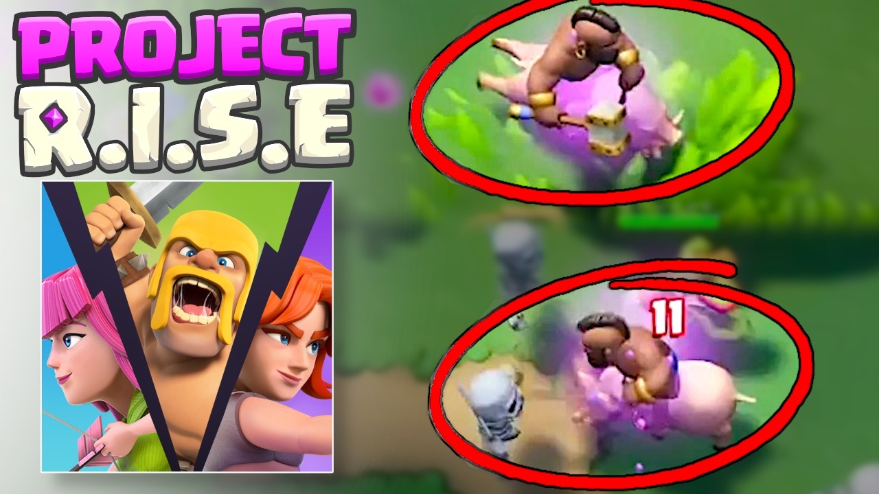 Project R.I.S.E. Hog Rider: Speed, Hammer & Jump Revealed