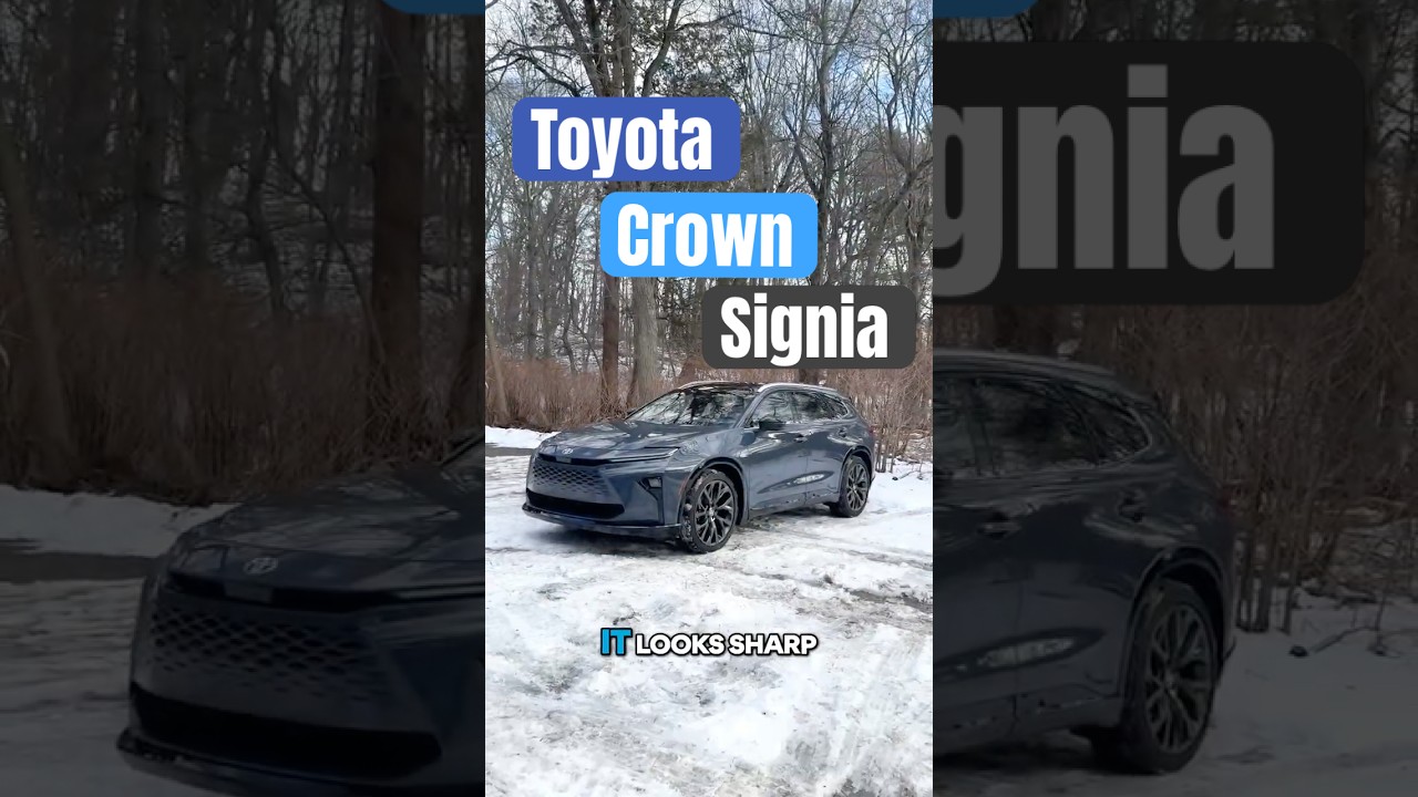 Toyota Crown Signia Review: Sleek Wagon or Luxury Bargain?