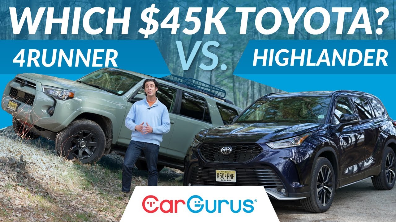 Toyota Highlander vs 4Runner: Rugged Capability or Modern Comfort?