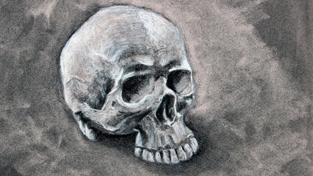 Master Charcoal Skull Drawing: Step-by-Step Guide