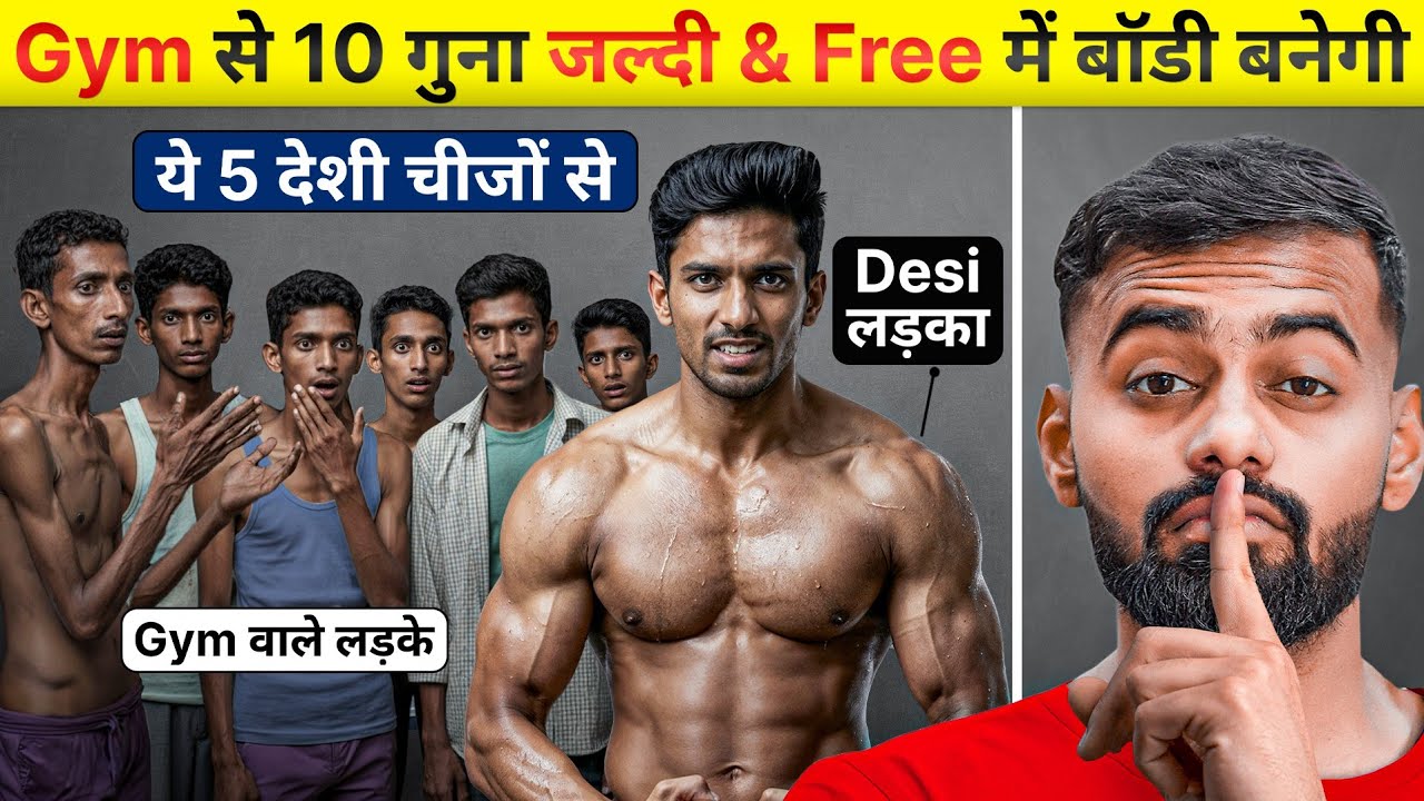 Build Muscle Without Gym: 5 Desi Dand Exercises for Strength