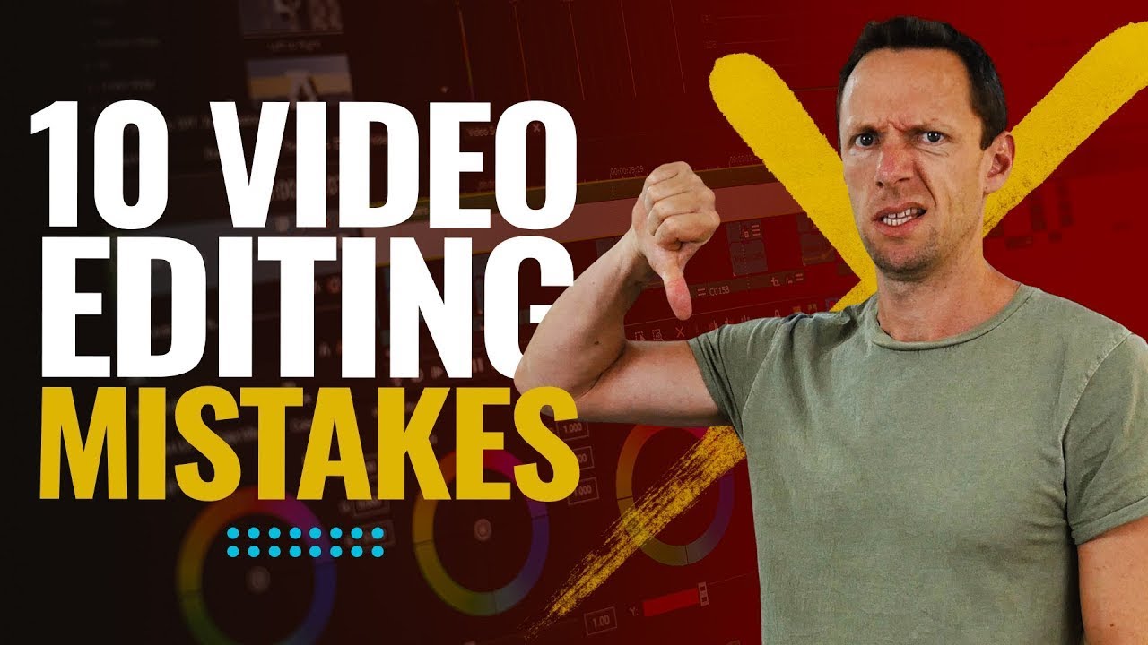 10 Beginner Video Editing Mistakes & How to Fix Them Fast