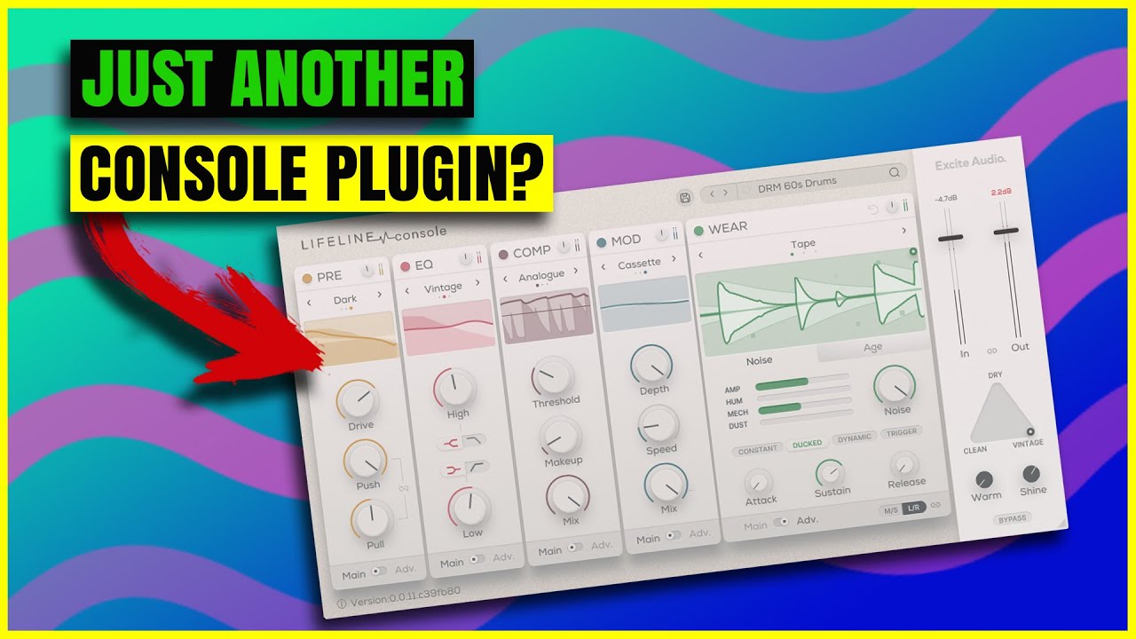 Lifeline Console Plugin Review: Hybrid Channel Strip Explained