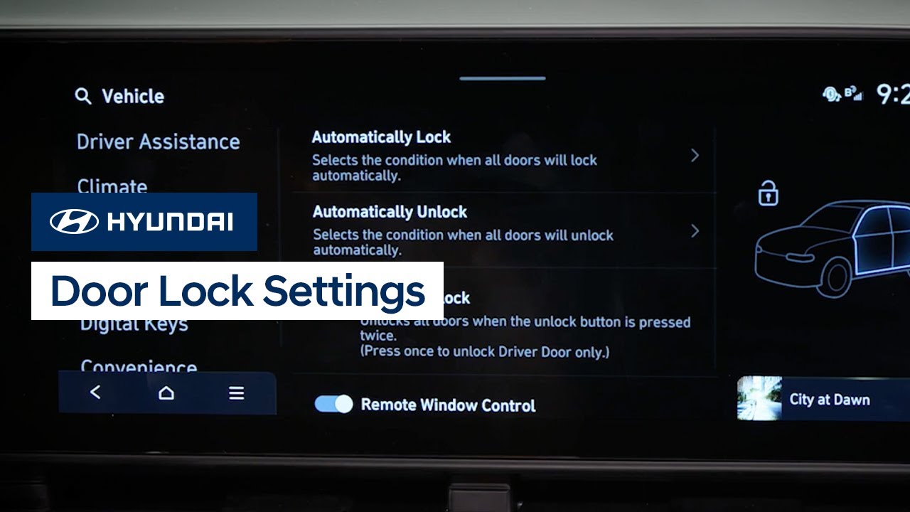 Master Your Hyundai's Lock System: Keyless & Smart Features