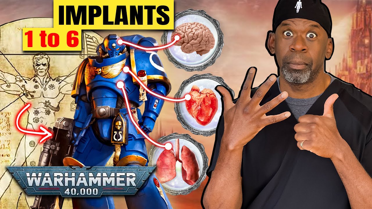 Modern Science vs. Warhammer 40k Space Marine Organs
