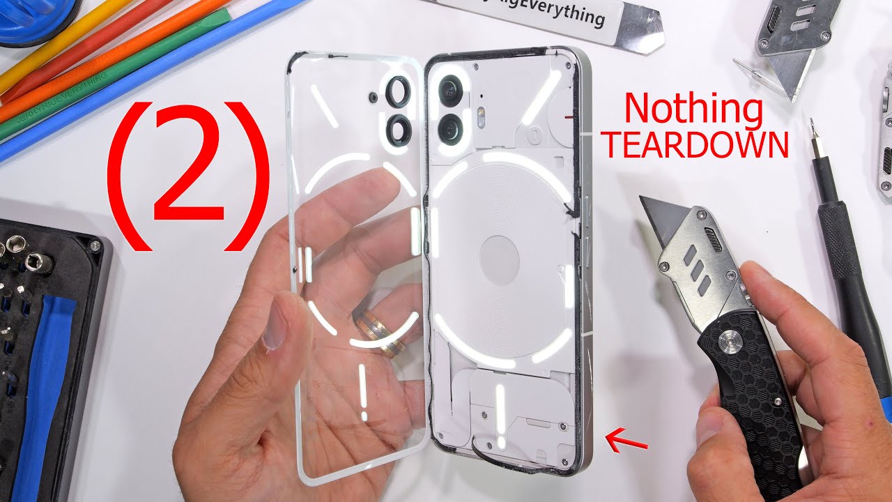 Nothing Phone 2 Teardown: Repairability & Glyph Secrets Revealed