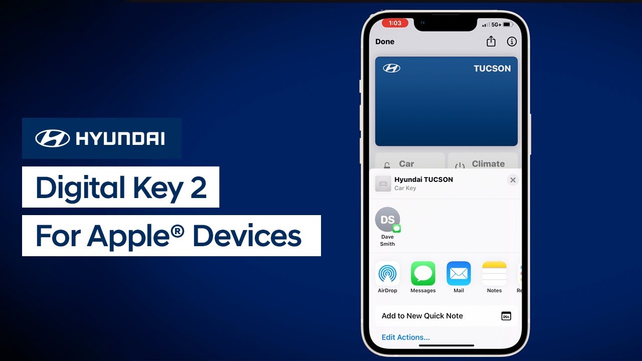 Hyundai Digital Key 2 Setup Guide: Unlock & Start via iPhone/Apple Watch